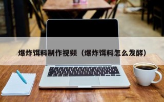 爆炸饵料制作视频（爆炸饵料怎么发酵）